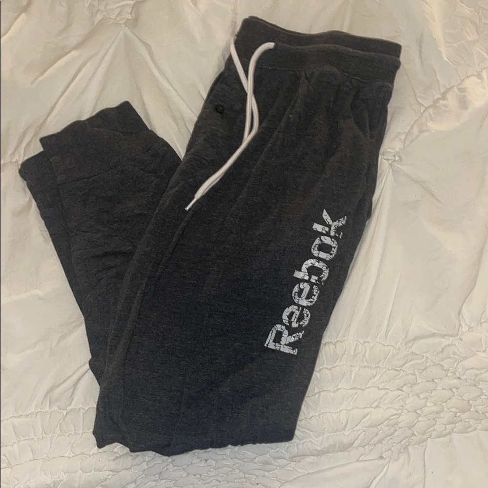Reebok Dark Gray Sweatpants